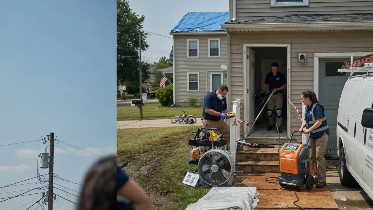 Water Damage Repair in Crescent, PA near me